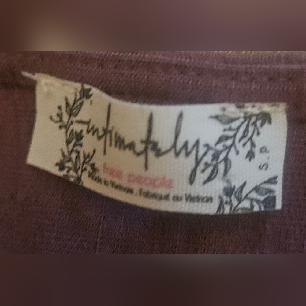 NWOT Intimately By Free People Lola Mauve Bodysuit - Picture 11 of 16